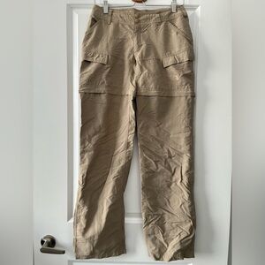 The North Face Size 4 Long Paramount 3-in-1 Convertible Pants, Capris or Shorts